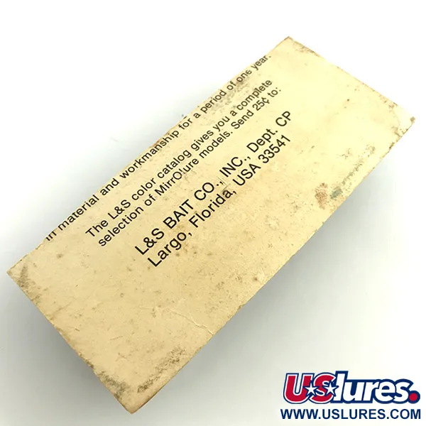 L&S Bait Company MirrOlure Bass-master Walker, Červená/Stříbrná, 14g, #5744