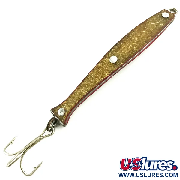 Sparky Jr. Spoon Sparkling Minnow Plandavka, Zlato/Červená, 14g, #5751