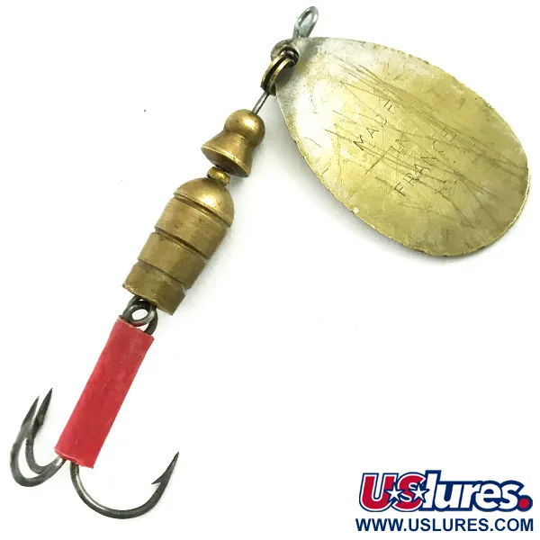 Mepps Aglia 3 Třpytka, Zlatá, 7g, Vintage 1950, #5754