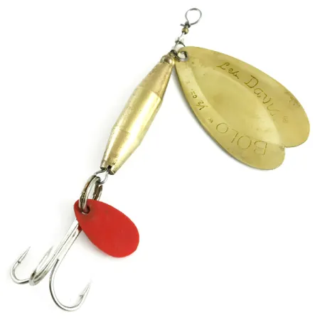 Luhr Jensen Les Davis Bolo UV Rotačka, Mosaz, 14g, UV Vzor, #5756