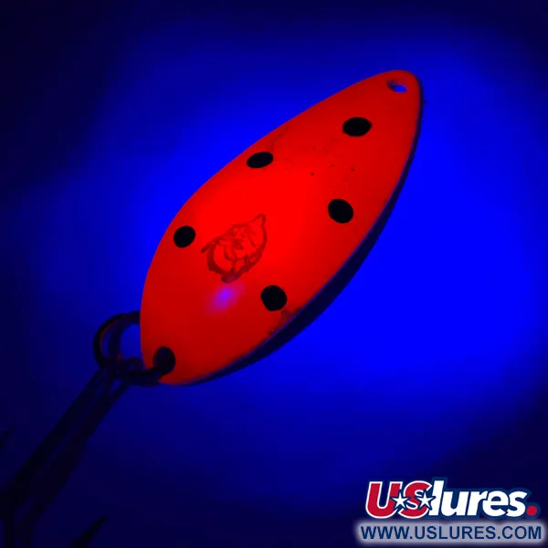 Eppinger Dardevle Devle Dog 7700 Plandavka, Červená/Nikl, 14g, UV, #5783