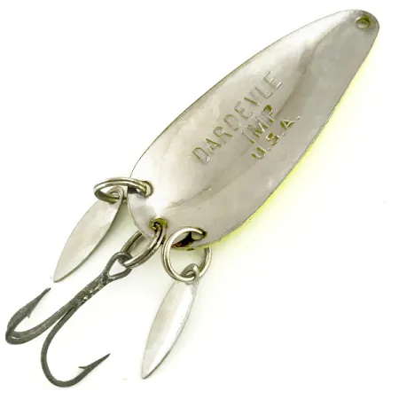 Eppinger Dardevle Imp Klicker UV Plandavka, Žlutá/Červená/Nikl, 11g, #5788