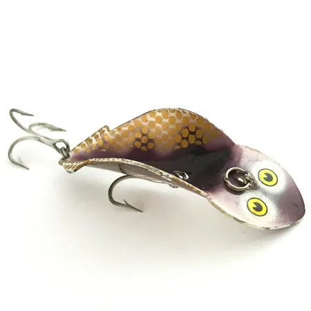 Buck Perry Spoonplug Návnada, Fialovo-Hnědá, 7g, Pevná lopatka, #5789