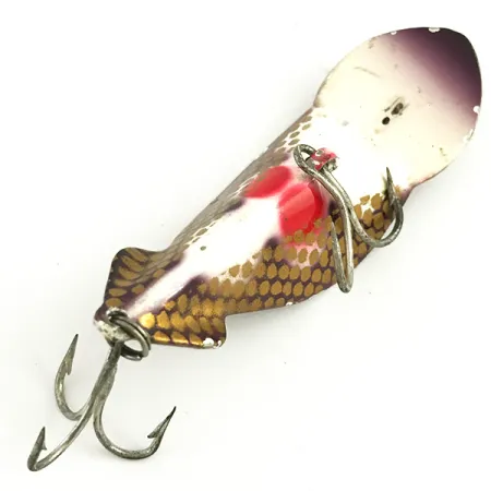 Buck Perry Spoonplug Návnada, Fialovo-Hnědá, 7g, Pevná lopatka, #5789