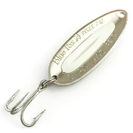 Blue Fox Pixee UV Plandavka, Tepaný nikl/UV bílá, 7g, #5815