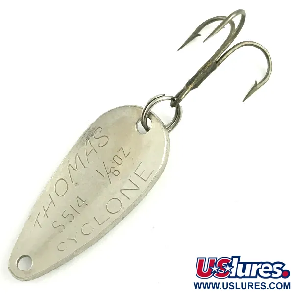 Thomas Cyclone Plandavka, Stříbrná / Červená, 4,3g, Šupiny, #5818