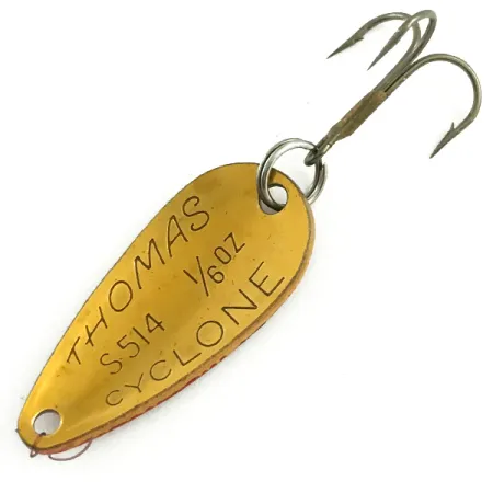 Thomas Cyclone Plandavka, Rainbow Red Trout / Gold, 4.3g, Mosaz, #5819