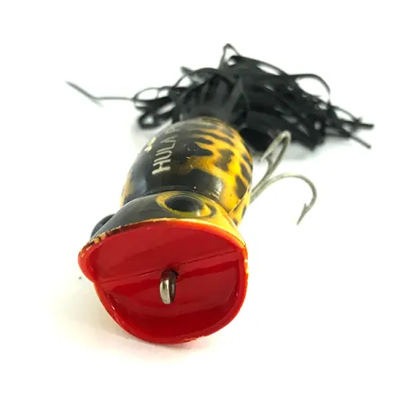 Fred Arbogast Hula Popper Popper, Tiger, 14g, Gumová suknice, #5841