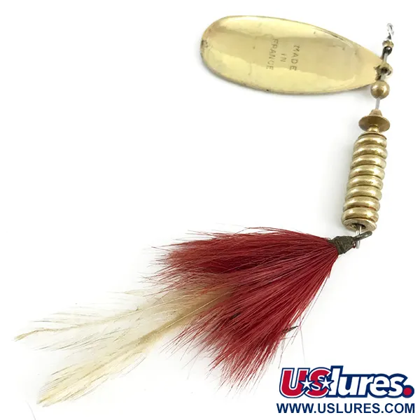 Mepps Comet 5 Třpytka 1960s, Zlatá, 14g, Vyměnitelný háček, #5843