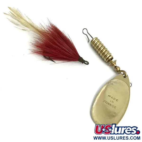 Mepps Comet 5 Třpytka 1960s, Zlatá, 14g, Vyměnitelný háček, #5843