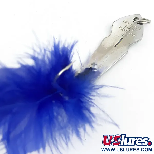 Tony Accetta Pet Spoon 14 Plandavka do vázek, Nikl/Modrá, 7g, #5857