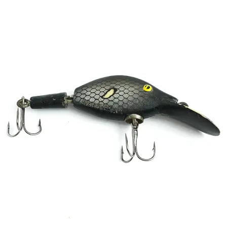 Eppinger Sparkle Tail Wobler, Černá / Stříbrná, 6.5cm, Dělený, #5860