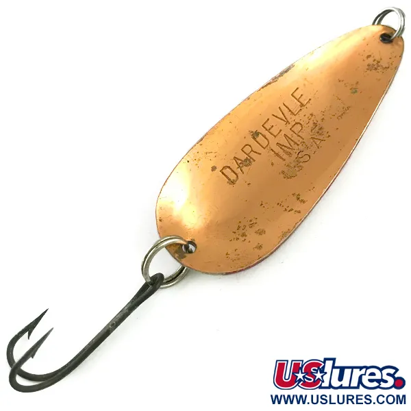 Eppinger Dardevle Imp Plandavka, Červená/Bílá/Měď, 11g, Měď, #5873