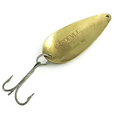 Eppinger Dardevle Imp Plandavka, Mosaz, 11g, Dearborn MI, #5874
