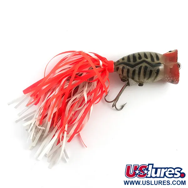 Herter's Indian Dancer, Červená / Černá / Šedá, 9g, Popper #5879