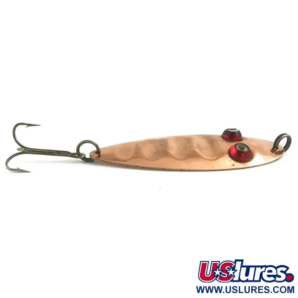Paul Bunyan Ruby Spoon Plandavka, Měď/Červené oči, 25g, Vintage, #5883