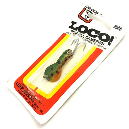 Luhr Jensen Loco 1UV Plandavka, Okoun, 4g, UV úprava, #5900