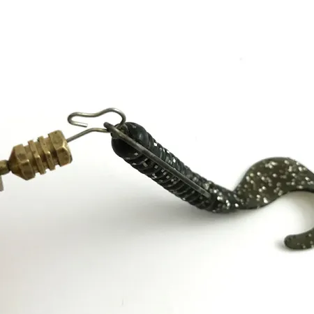 Mepps Combo Killer 2 Třpytka, Stříbrná, 6.5g, Gumový trailer, #5903