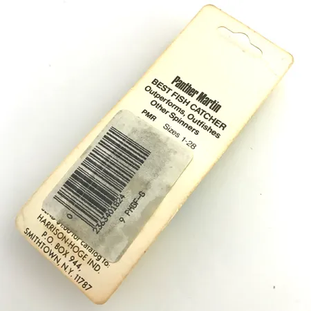 Panther Martin 9 Třpytka, Zlatá, 9g, Prohnutý list, #5918