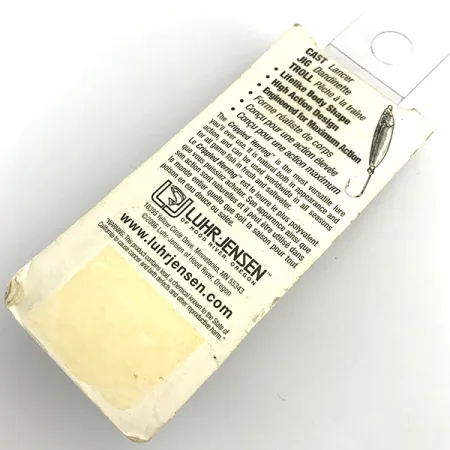 Luhr Jensen Crippled Herring Plandavka, Bílá/Zelená UV Glow, 21g, #5921