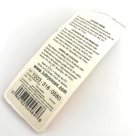 Luhr Jensen Krocodile UV Plandavka, Yellow, 7g, UV finiš, #5922