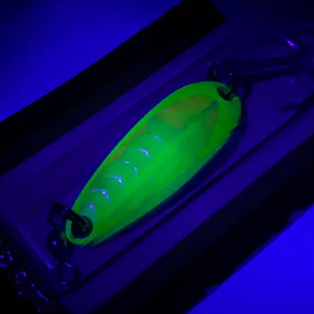 Luhr Jensen Krocodile UV Plandavka, Yellow, 7g, UV finiš, #5922
