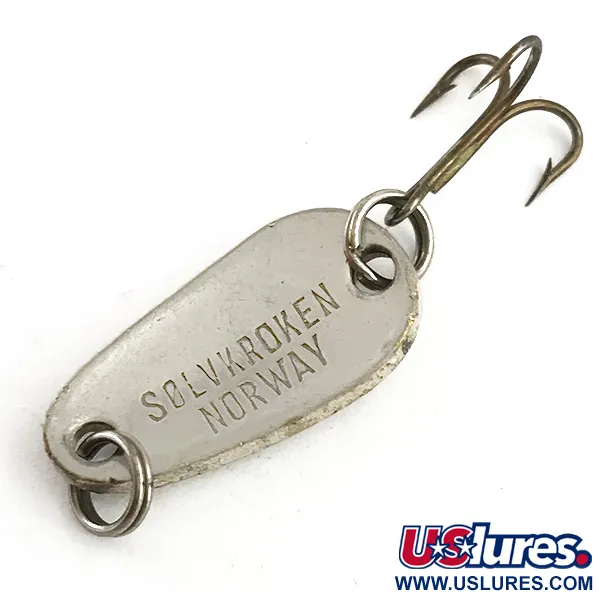 Sølvkroken Spesial Classic Plandavka, Stříbrná/Červená, 4g, #5934