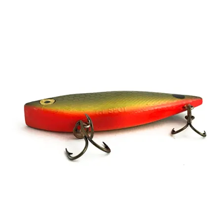 Cotton Cordell TH Spot UV Lipless Crankbait, Zelená/Oranžová, 14g, UV, #5935