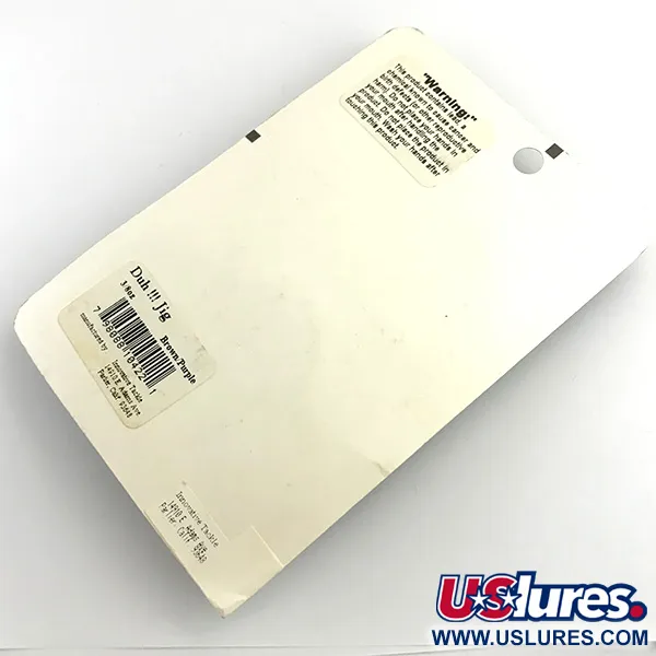 DUH Ultimate Weedless Jig UV Nezasekávací jig, Hnědá/Červená, 12g, #6294