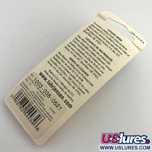 Luhr Jensen Krocodile Die #3 UV Plandavka, Pstruh duhový, 10g, #5958