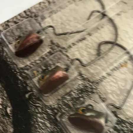 DUH!!! Head Sada Jigových Hlaviček, Černá/Zelená Met, 14g, Offset Háček, #5965