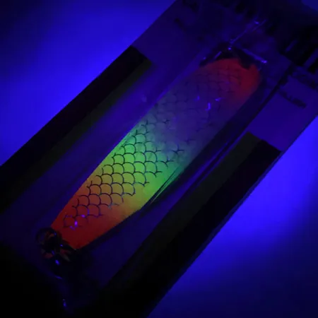 Luhr Jensen Krocodile Die #4 Plandavka, Rainbow, 19g, #1003-058-0486