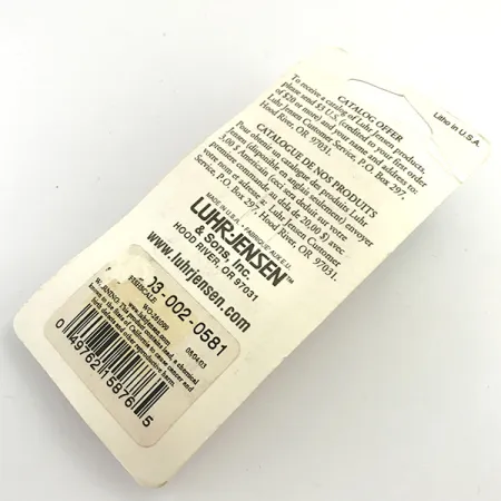 Luhr Jensen Loco 2 Plandavka, Bílá perleť/Hologram, 7g, #5974