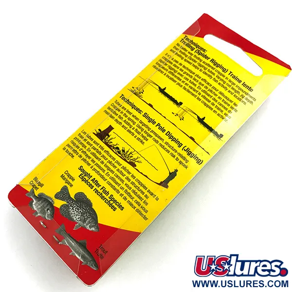 Johnson Crappie Buster UV Tube, Zelená/Chartreuse, 4.5cm, UV, #6020