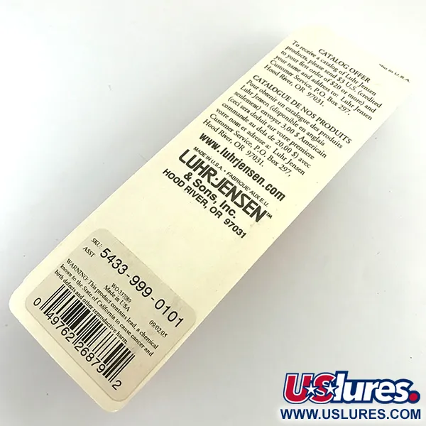 Luhr Jensen Hot Shot 40 Wobler, Caramel Red, 7g, Hloubka 3m, #6042