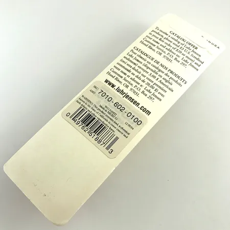 Luhr Jensen P.J.POP, Pearl / Red, 17 g, dřevěný popper #7158