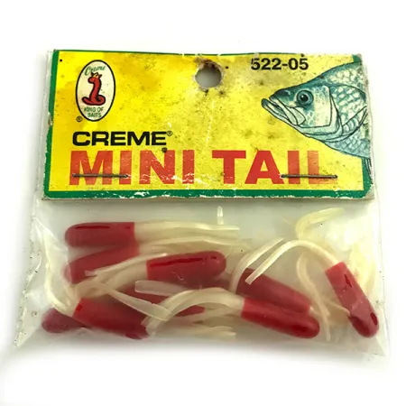 Creme Mini Tail soft bait