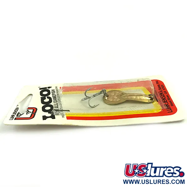 Luhr Jensen Loco 1 Plandavka, Zlatá, 4g, Prism Lite, #6052