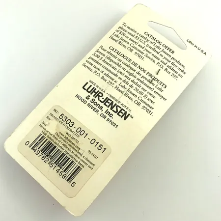 Luhr Jensen Loco 1 Plandavka, Zlatá, 4g, Prism Lite, #6052