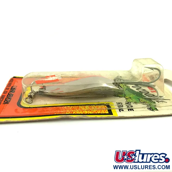 Krocodile Stubby Luhr Jensen Plandavka, Red / Nickel, 18g, Vintage, #6053