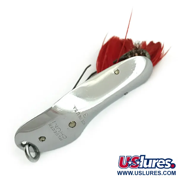 Pflueger Chum 3 Plandavka, Nikl / Červená, 14g, nezvazující, #6062