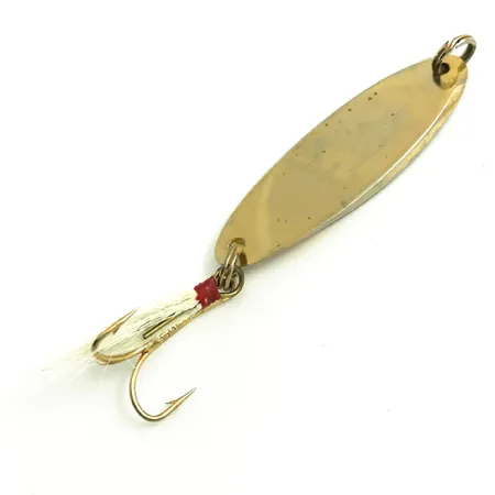 Weber MrChamp Třpytka, Zlatá, 14g, Trojháček s Peřím, #6068