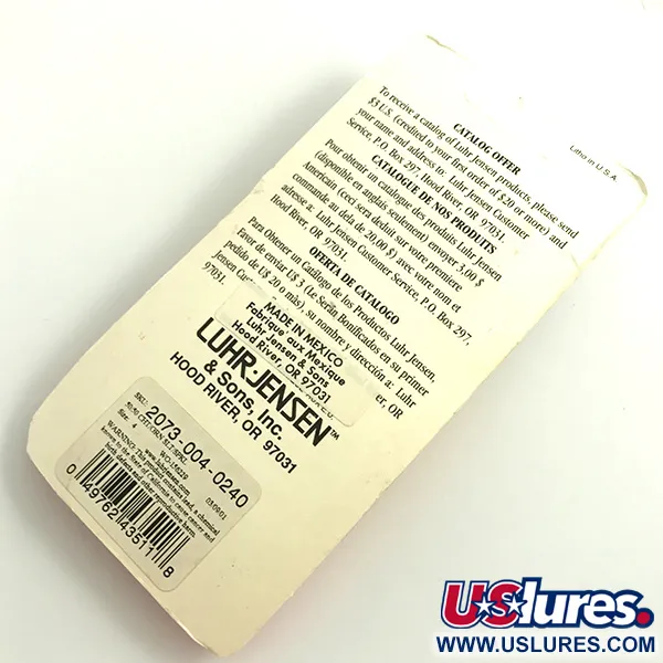 Luhr Jensen Tee Spoon Třpytka, Zeleno-žlutá, 14g, UV, #6069