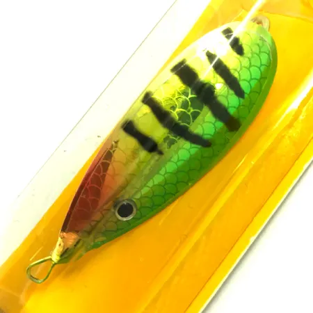 Johnson Weedless Silver Minnow Plandavka, Fire Tiger/Nikl, 14g, #6308