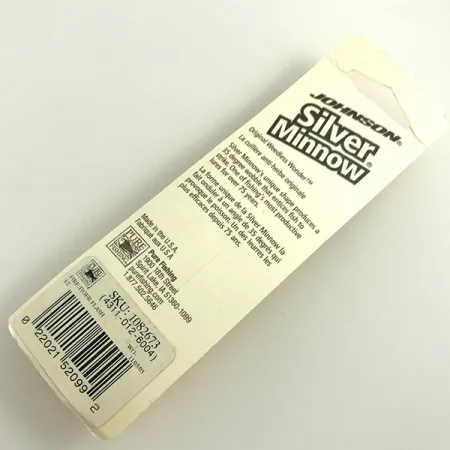 Johnson Weedless Silver Minnow Plandavka, Fire Tiger/Nikl, 14g, #6308