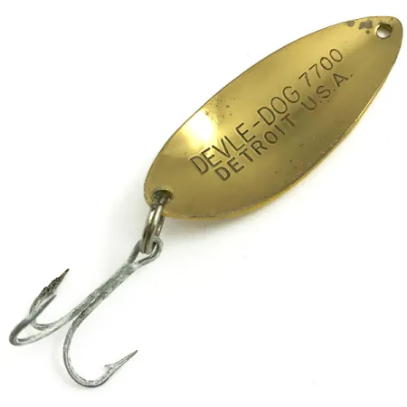 Dardevle Devle Dog 7700 Plandavka, Five of Diamonds, 14g, Mosaz, #6073