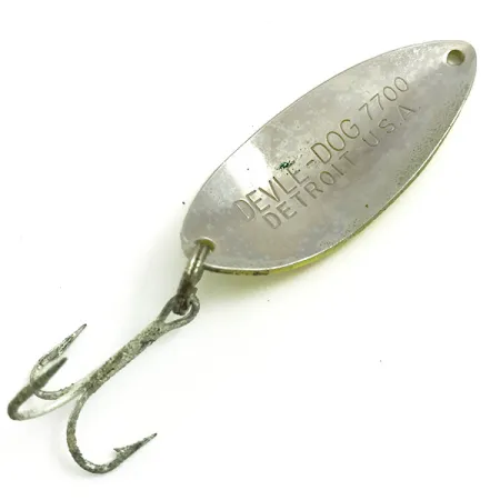 Dardevle Devle Dog 7700 UV Plandavka, Žlutá/Červená, 14g, UV, #6075