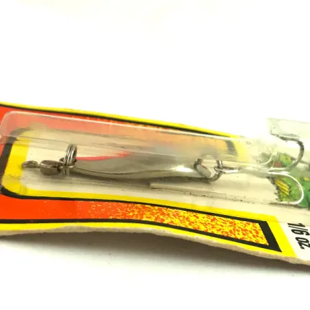 Luhr Jensen Krocodile Stubby UV Plandavka, Nikl/Oranžová/UV, 5g, #6085