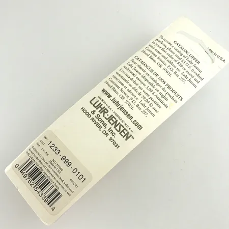 Plandavka Luhr Jensen Krocodile Stubby, Zlato/Červená, 18g, #6086