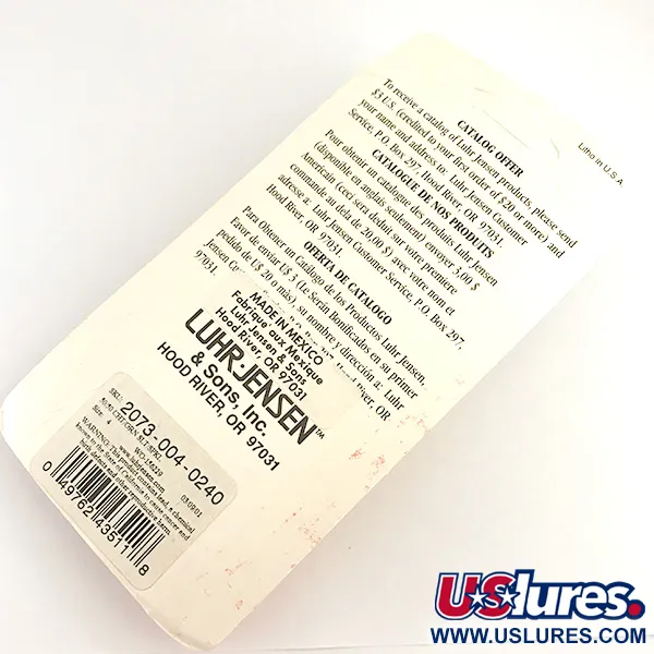 Luhr Jensen TEE Spoon UV Plandavka, Zeleno-žlutá Fluo, 14g, UV, #6128